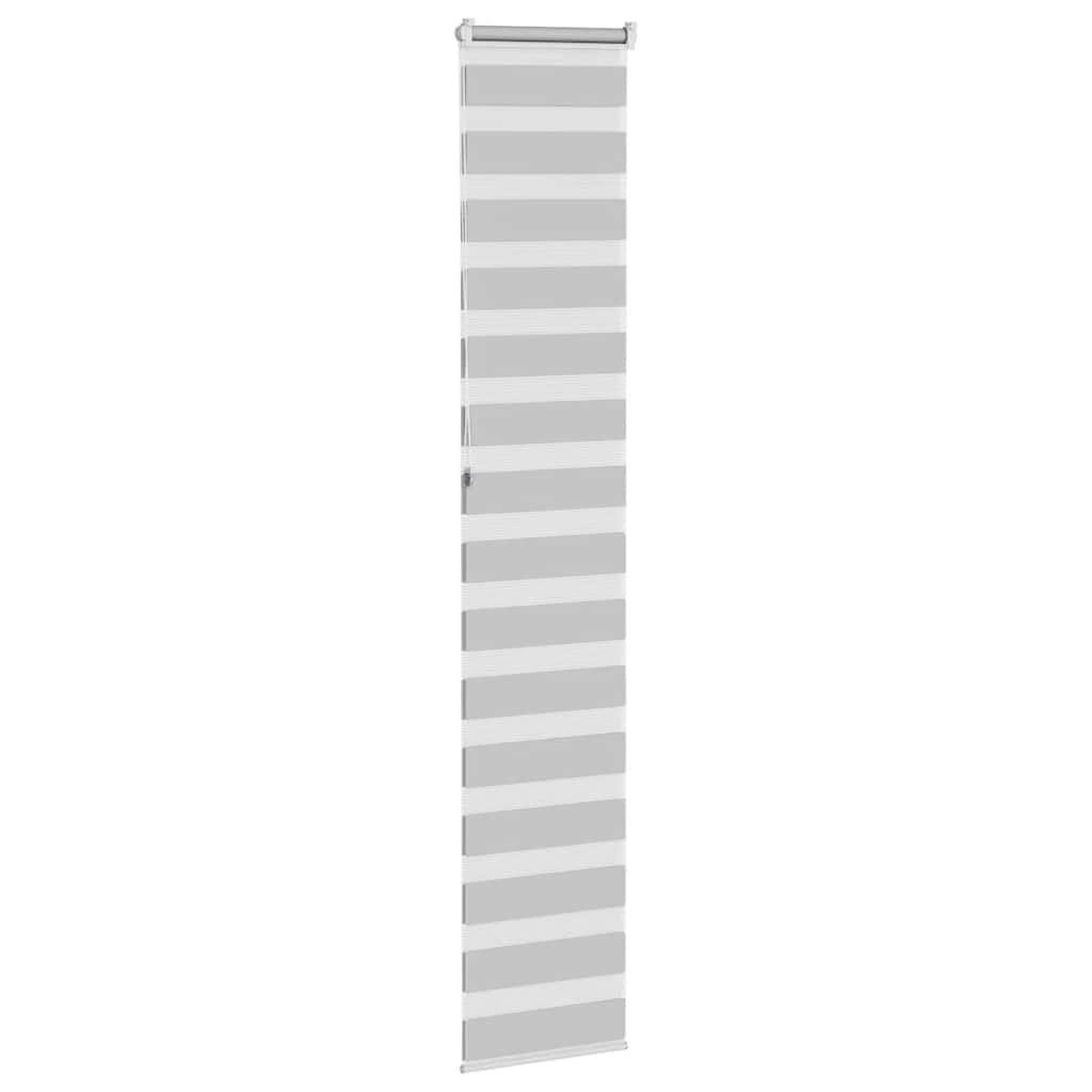 Voir la diapositive 4 : VIDAXL Store zebre gris clair largeur du tissu 35,9 cm polyester