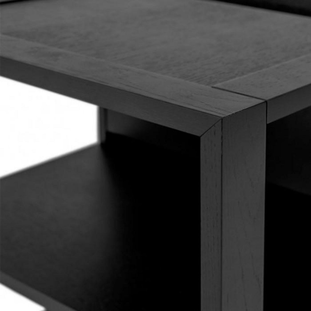 Paris Prix Table d'Appoint Design  Cuben  50cm Noir