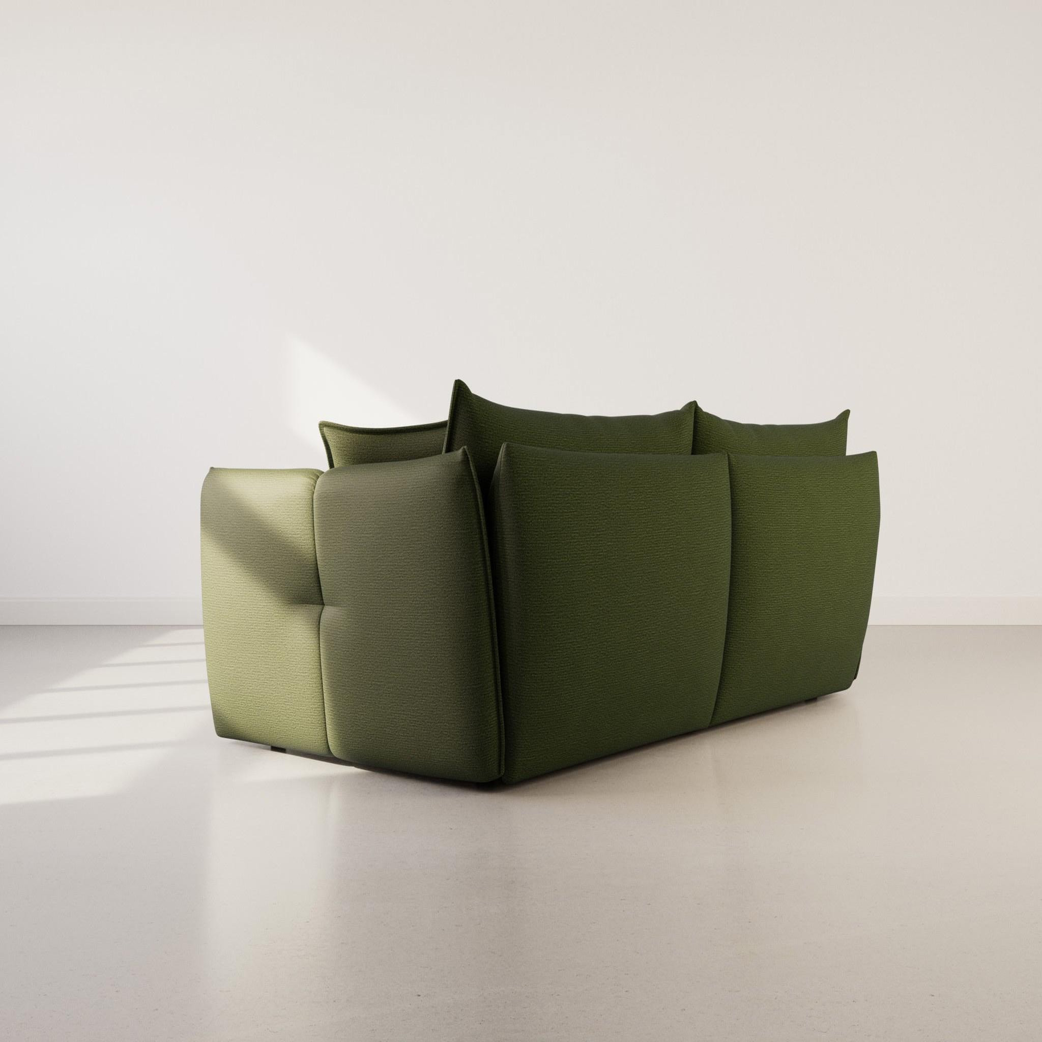 Voir la diapositive 4 : LISA DESIGN Cassiopee - canapé d'angle gauche 4 places en tissu texturé