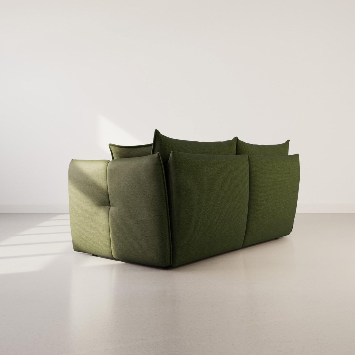 LISA DESIGN Cassiopee - canapé d'angle gauche 4 places en tissu texturé