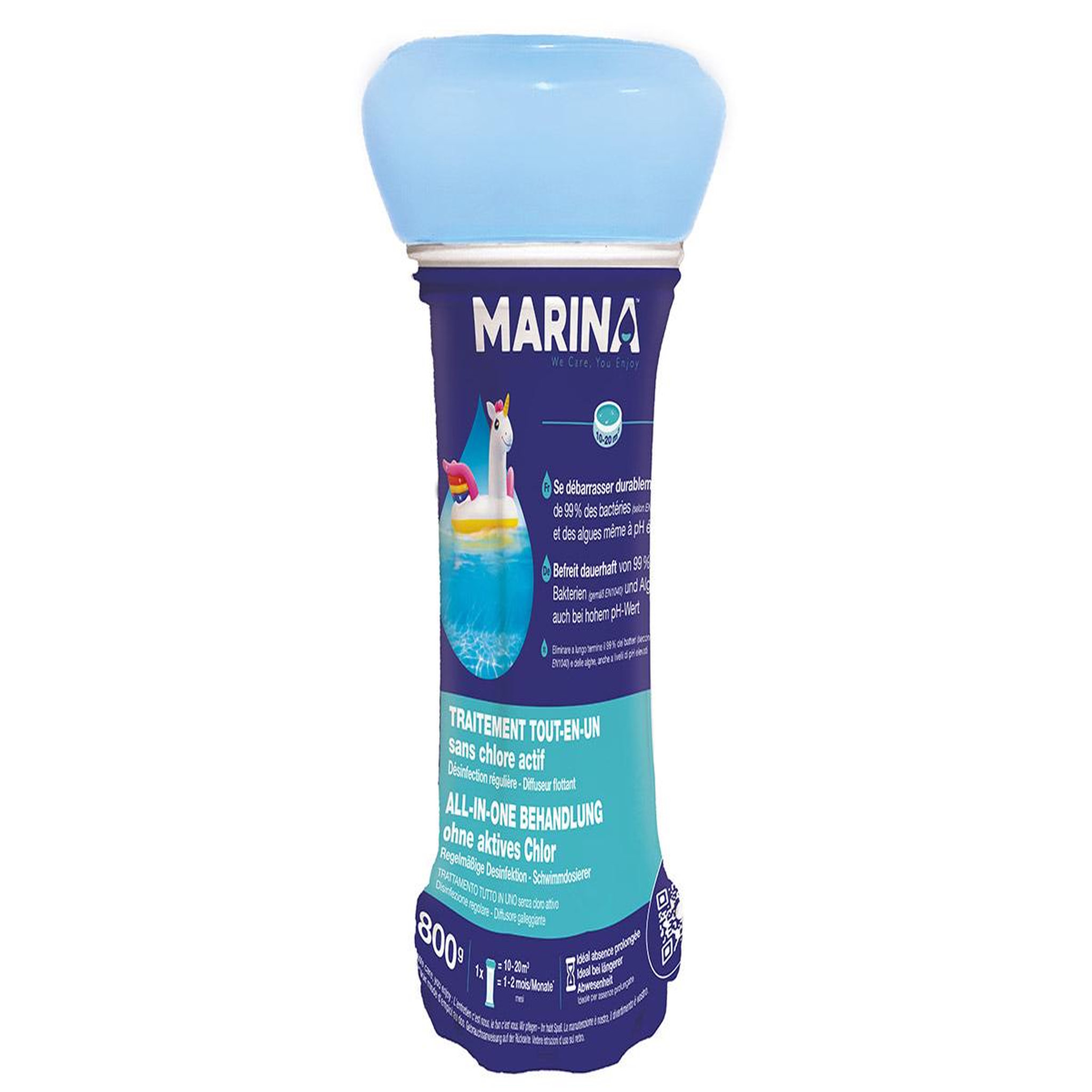 MARINA Traitement tout-en-un sans chlore en diffuseur flottant pour 10 à 20 m³ - Marina