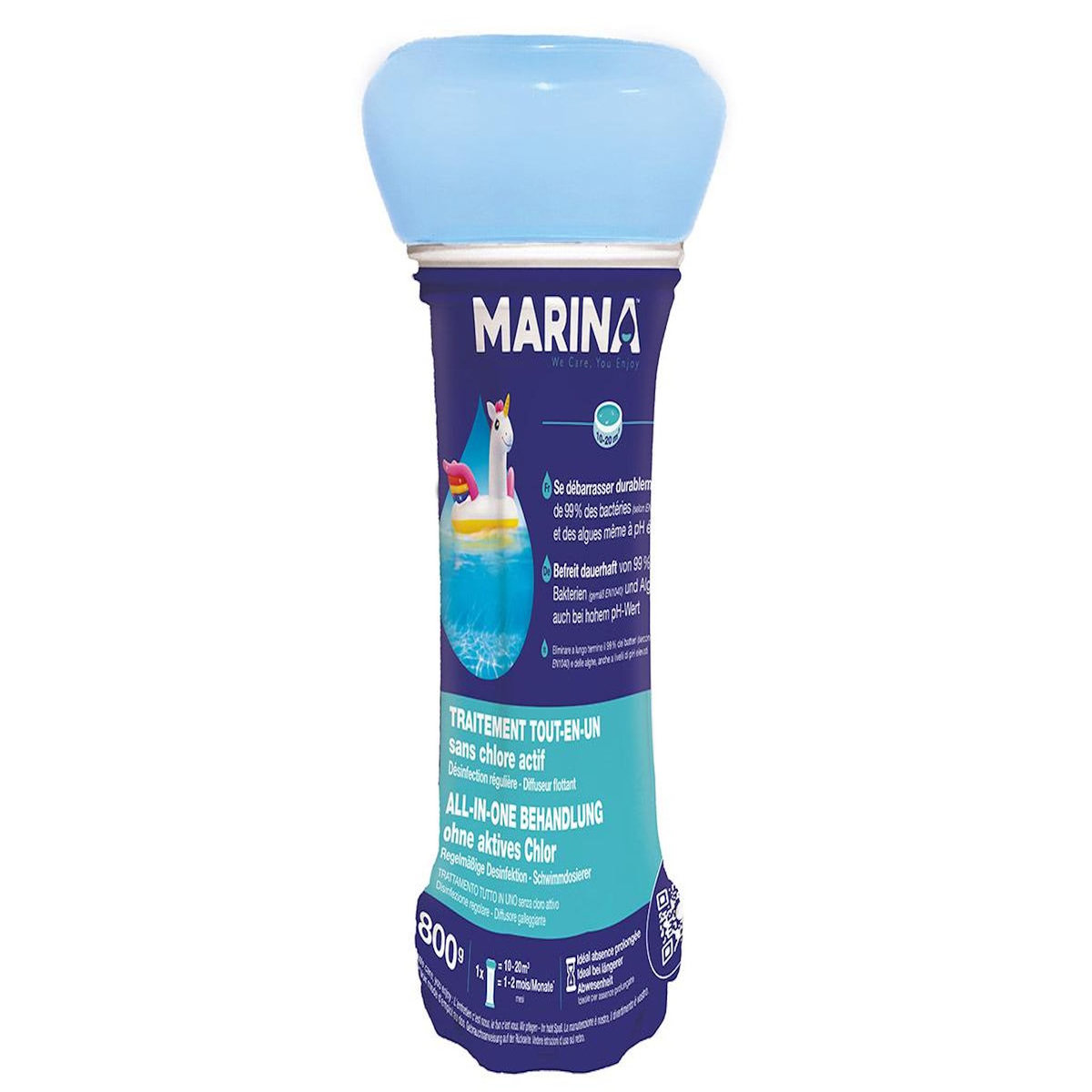 MARINA Traitement tout-en-un sans chlore en diffuseur flottant pour 10 à 20 m³ - Marina