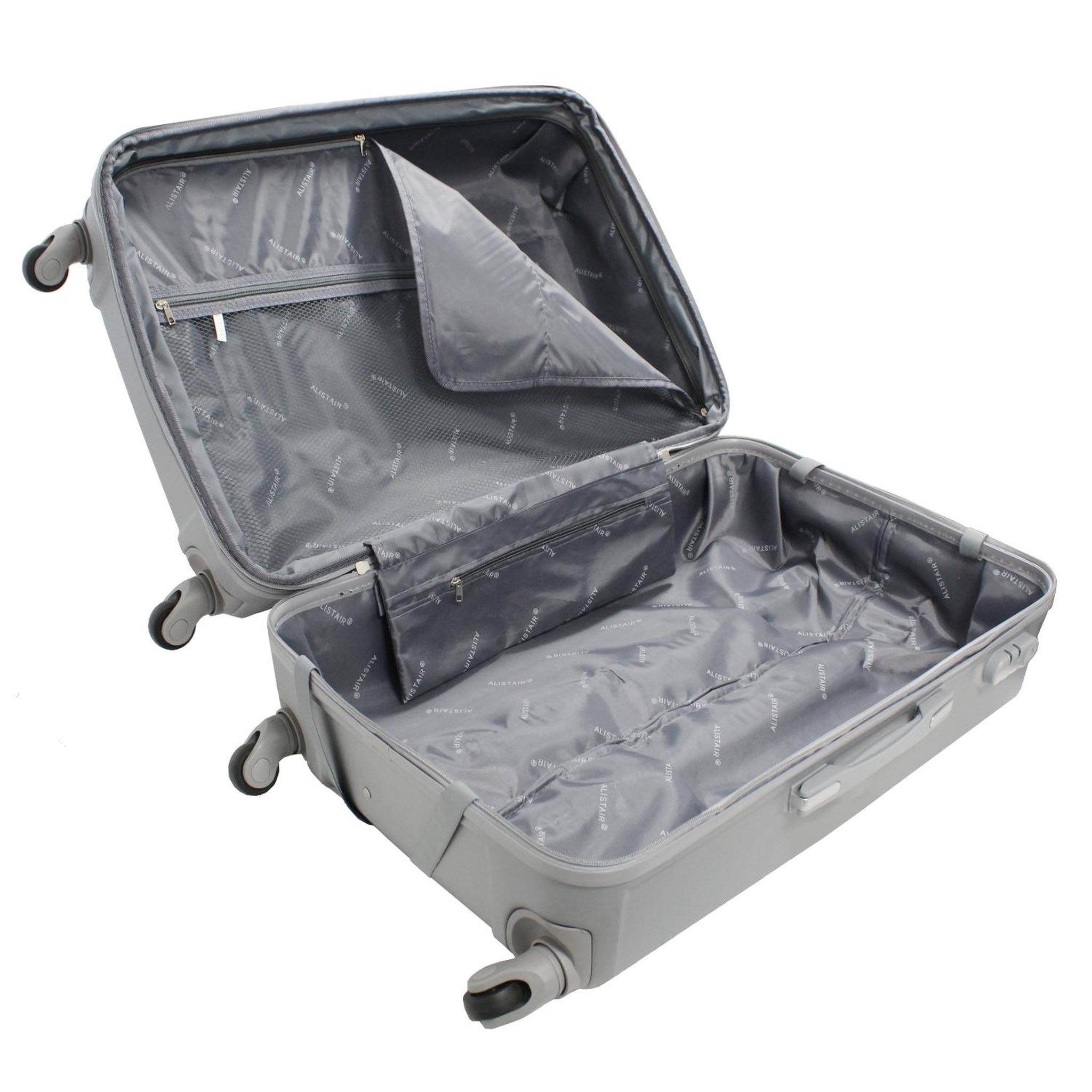 Voir la diapositive 6 : Alistair Valise grande taille Alistair - Collection Iron - 4 roues - ABS ultra résistant