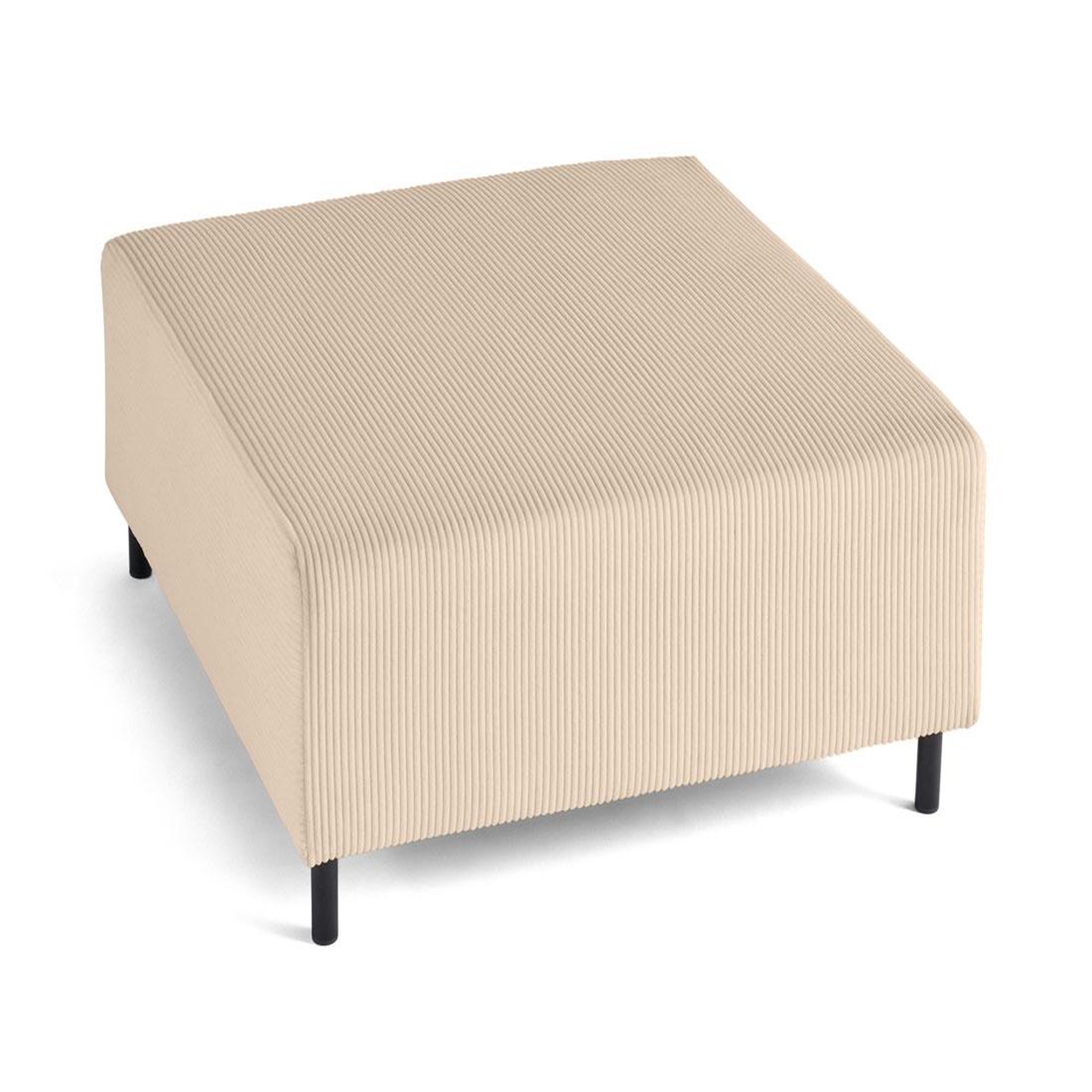 Voir la diapositive 3 : LISA DESIGN Edinburg - pouf modulable - en velours côtelé