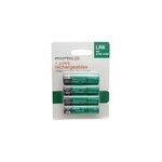ESSENTIEL B Pile rechargeable LR06 AA Lot 4 piles 2100mAh