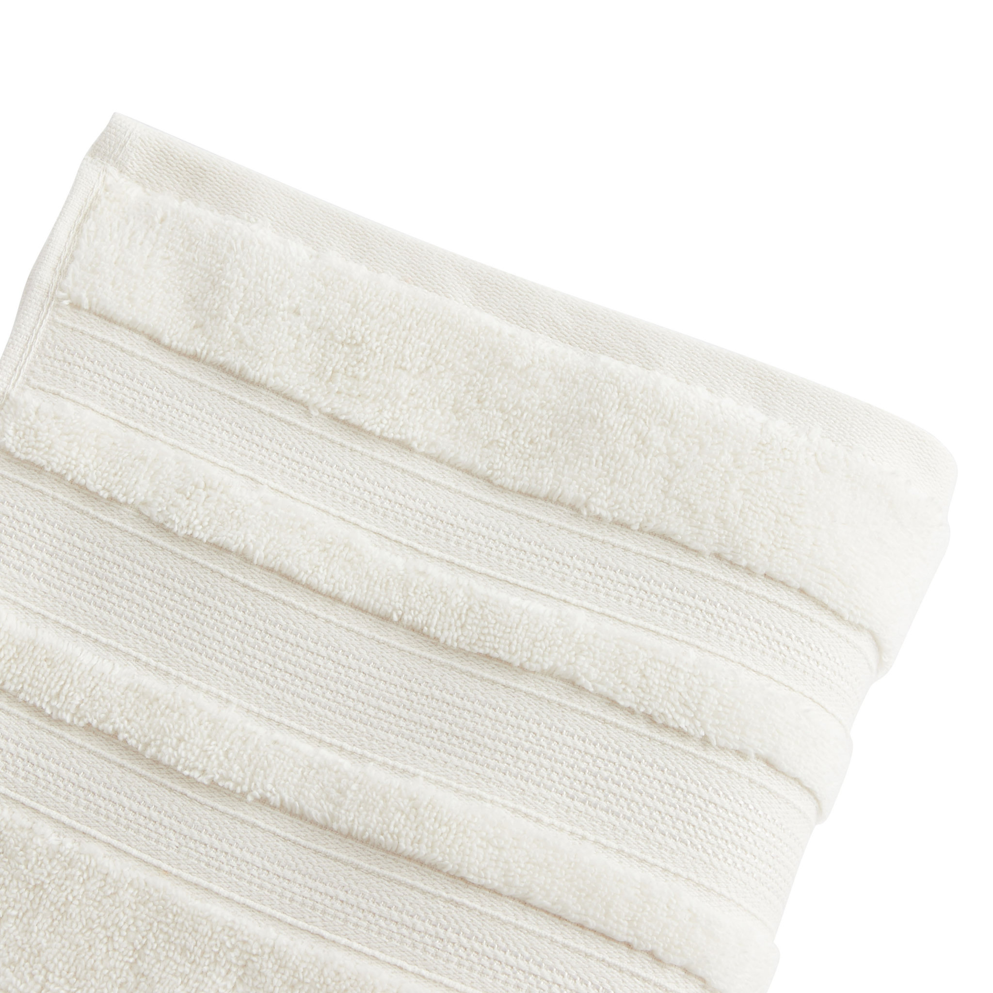 Voir la diapositive 2 : ACTUEL Serviette invité unie en coton 500g/m² NANO