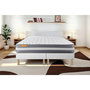 Voir la diapositive 1 : SEPTNUITS Matelas + double sommiers Memo Plus Mémoire de forme 3 zones