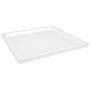 Voir la diapositive 2 : VIDAXL Receveur de douche avec picots Blanc 80x80x4 cm ABS