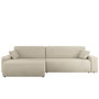 Voir la diapositive 1 : BEST MOBILIER Artemisa - canapé d'angle réversible 5 places convertible avec coffre en velours côtelé