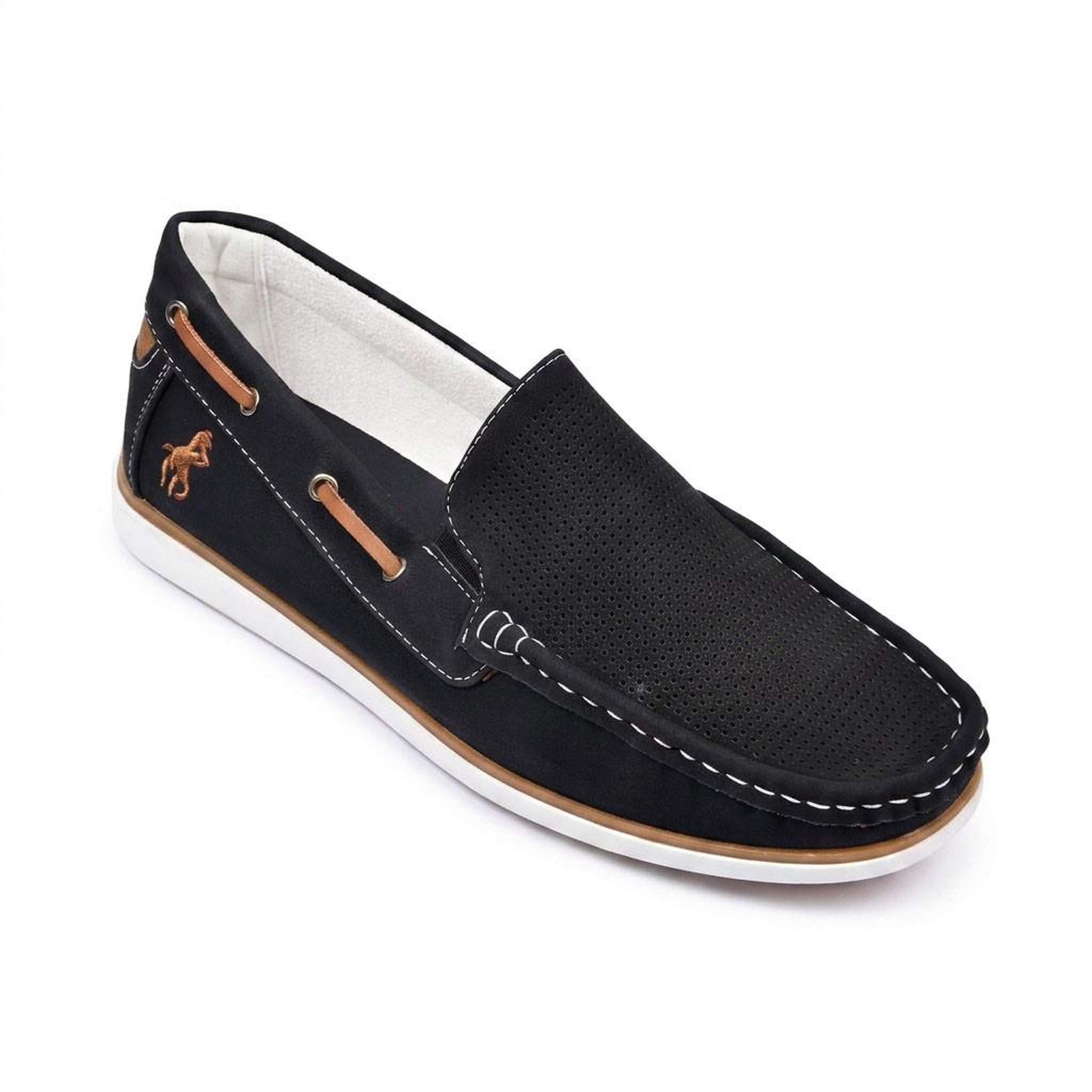 Voir la diapositive 1 : OZABI OZABI Mocassins homme respirants perforés confort été 39-45