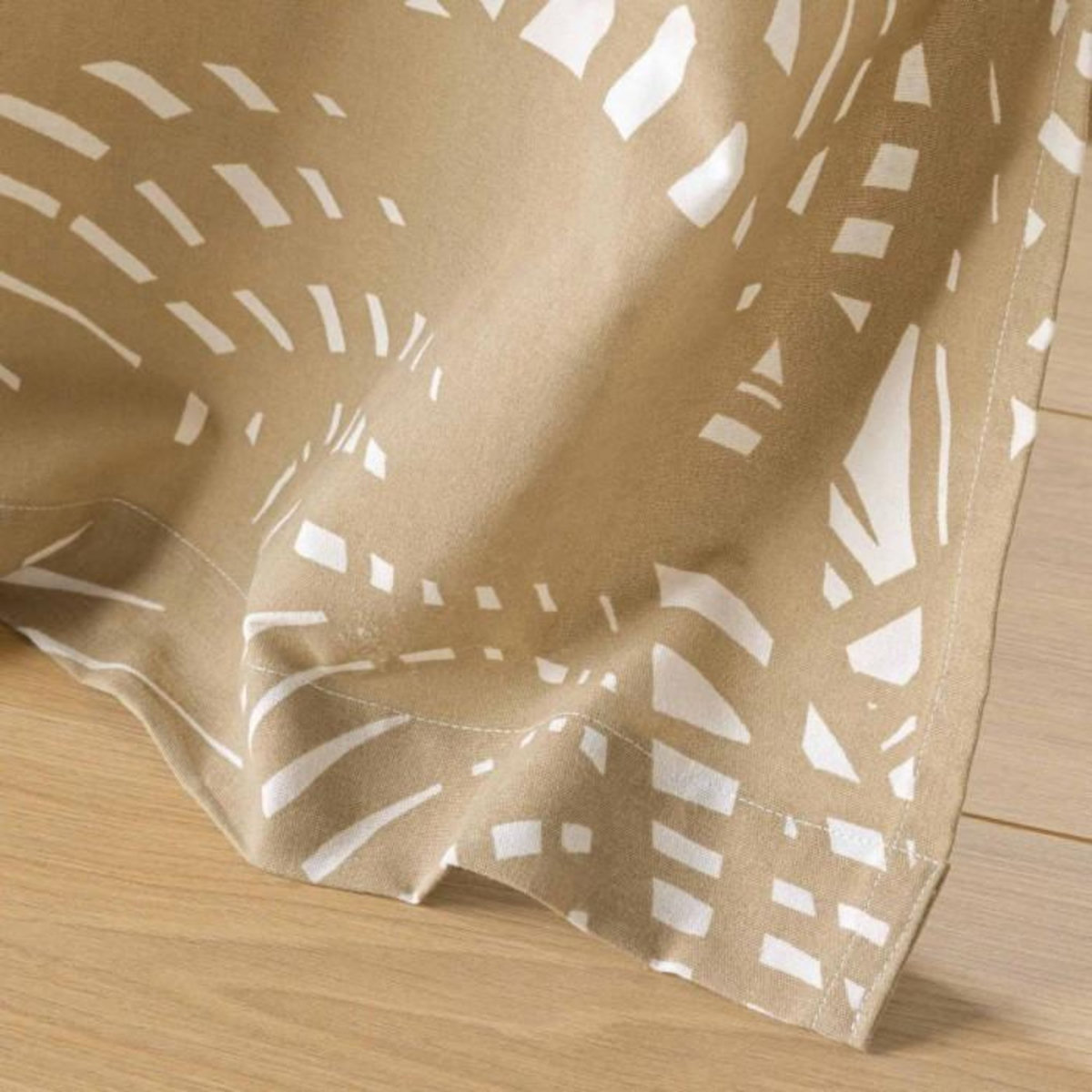 Paris Prix Rideau à Œillets Imprimé  Baobab  140x260cm Beige