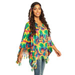 Boland Poncho Hippie avec bandeau - Femme - M/L