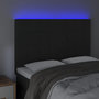 Voir la diapositive 3 : VIDAXL Tete de lit a LED Noir 144x5x118/128 cm Velours
