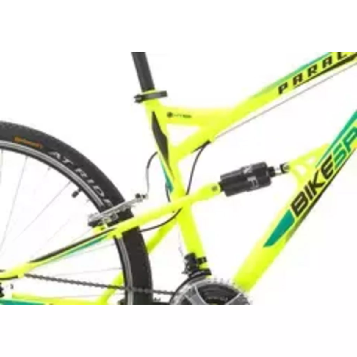 BIKESPORT Vélo VTT 29'' Tout Suspendu - 21 Vit - Transmission Shimano - Potence Headset - Frein à disque AV - VBrake AR - Leviers ALU
