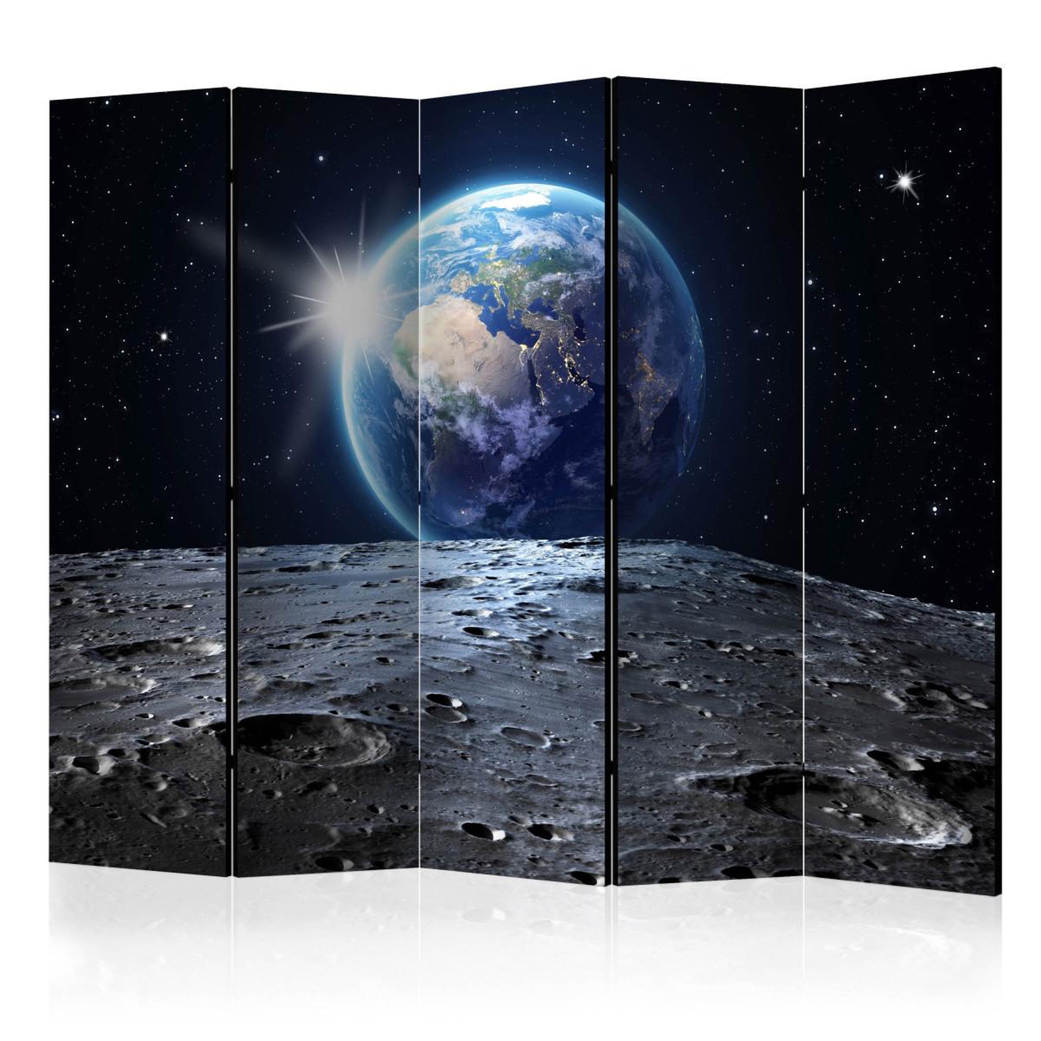 Paris Prix Paravent 5 volets  view of the blue planet  172x225cm
