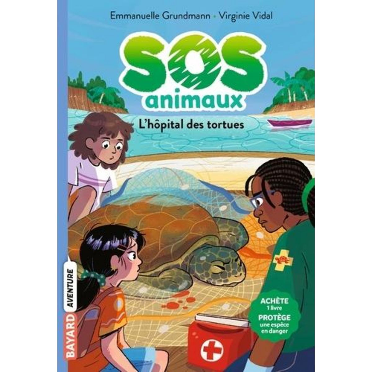 SOS ANIMAUX TOME 5 : L'HOPITAL DES TORTUES, Grundmann Emmanuelle