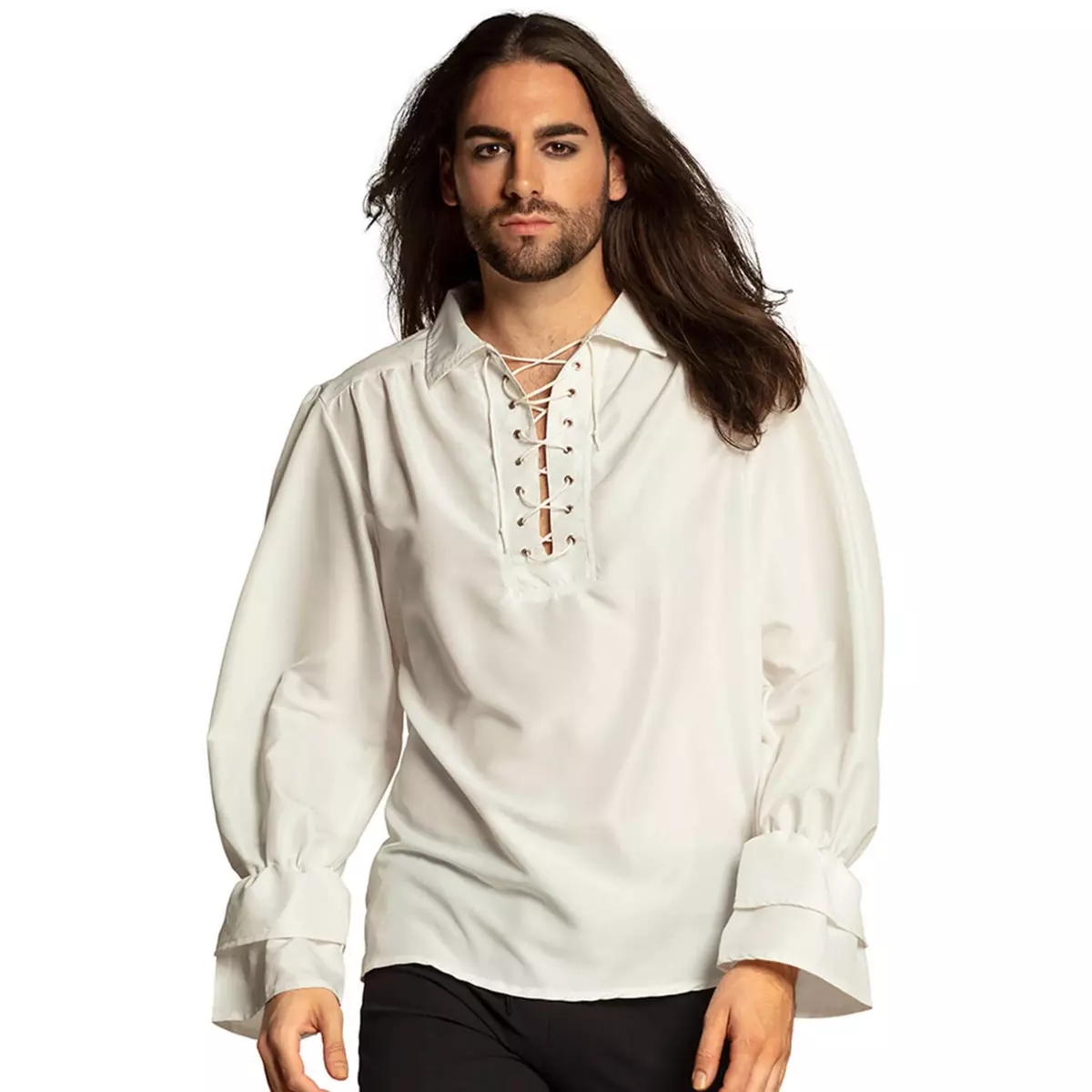 Boland Chemise Pirate Blanche - Homme - L
