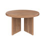 Voir la diapositive 6 : Rendez vous déco Table basse ronde en bois de teck recyclé D80 cm-Bana