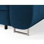 Voir la diapositive 6 : BEST MOBILIER Pablo - canapé droit 2 places avec têtières ajustables - en velours