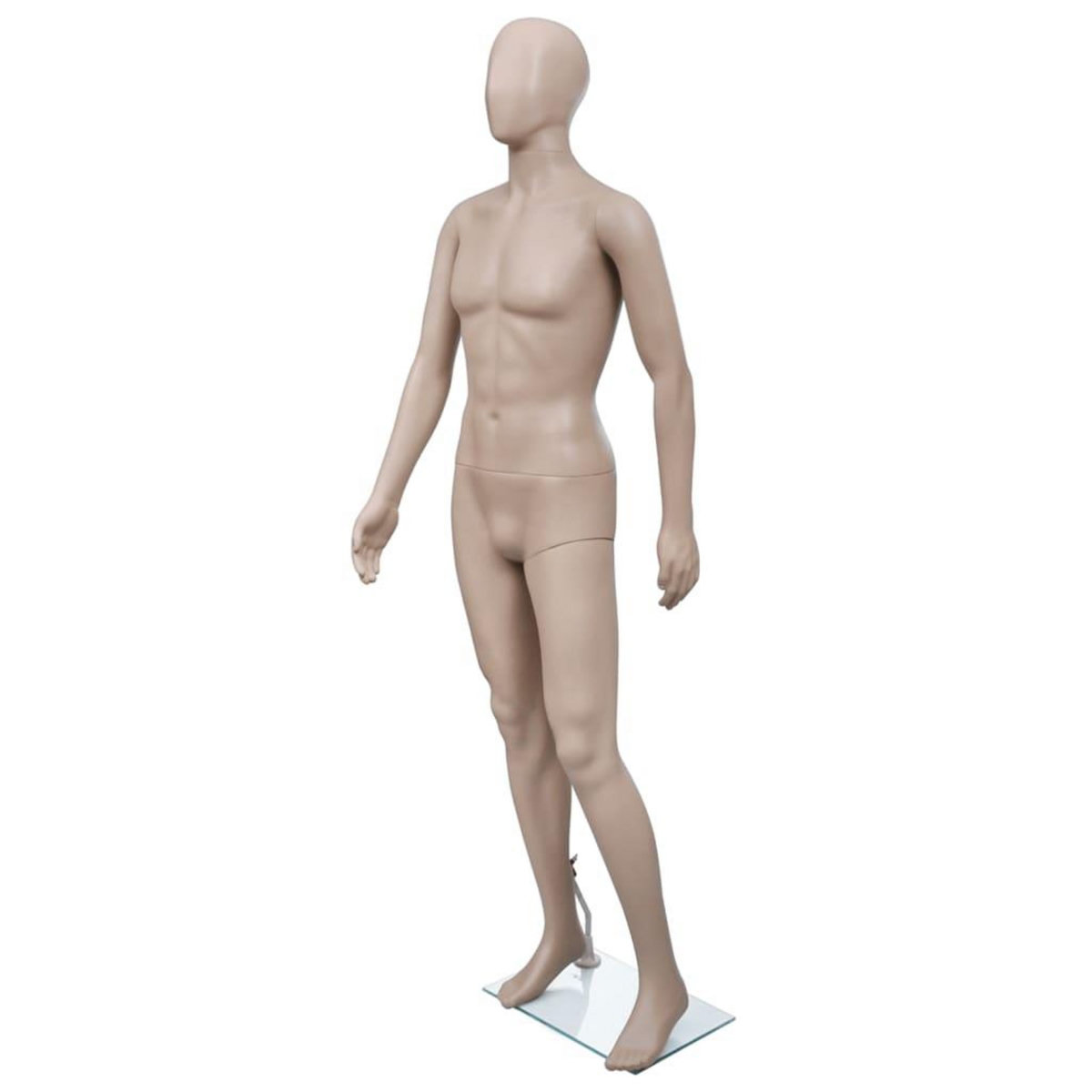 VIDAXL Mannequin de vitrine Homme Tete ronde