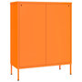 Voir la diapositive 5 : VIDAXL Armoire a tiroirs Orange 80x35x101,5 cm Acier