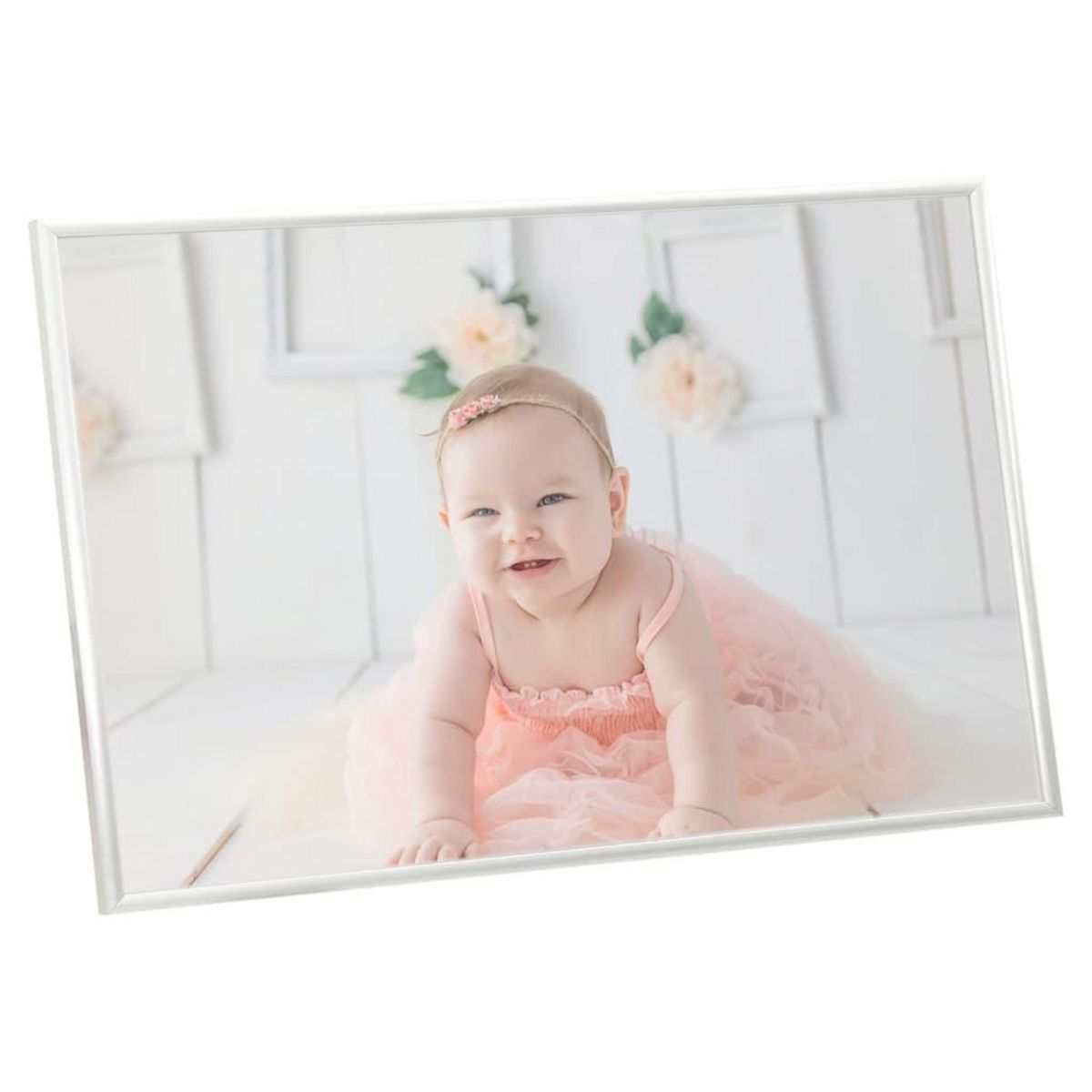 VIDAXL Collage de cadres photo 5 pcs de mur table Argente 70x90 cm MDF