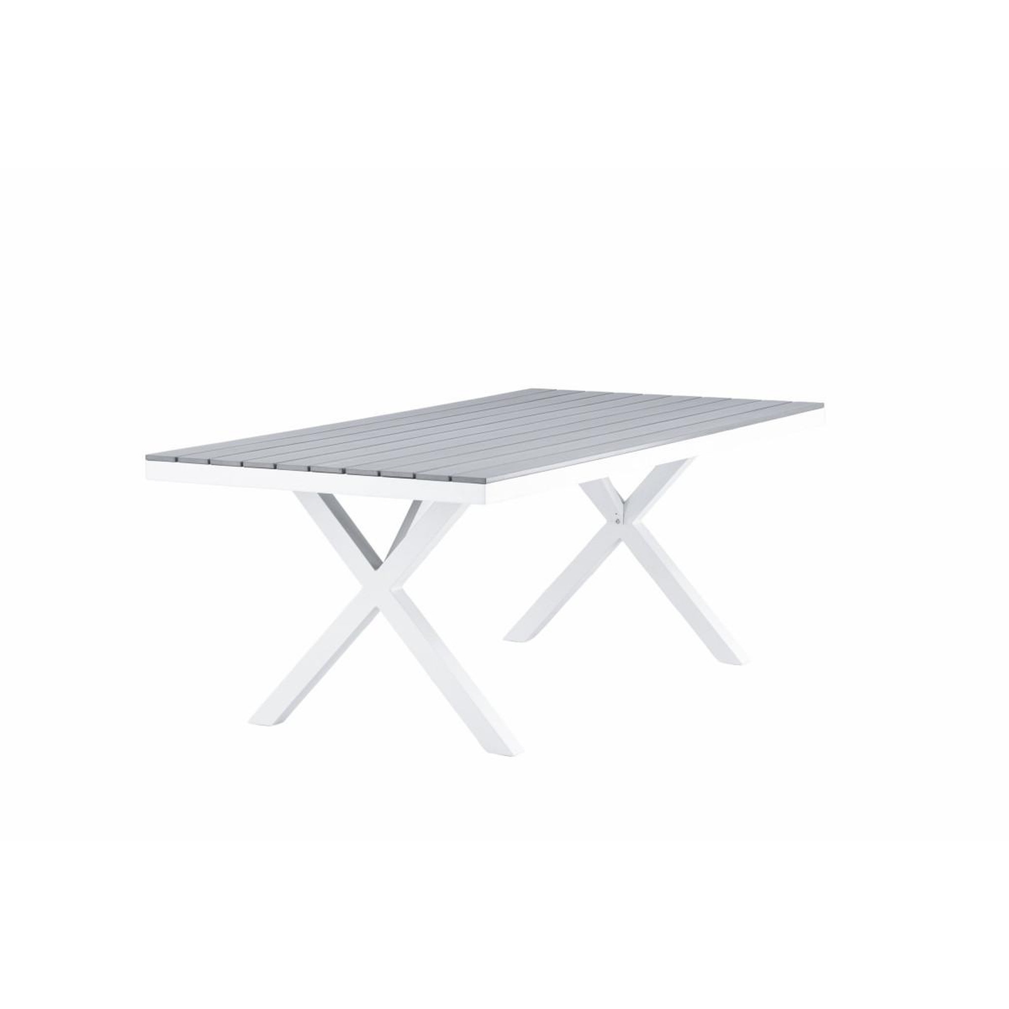 Voir la diapositive 3 : Paris Prix Table de jardin  garcia  200cm gris