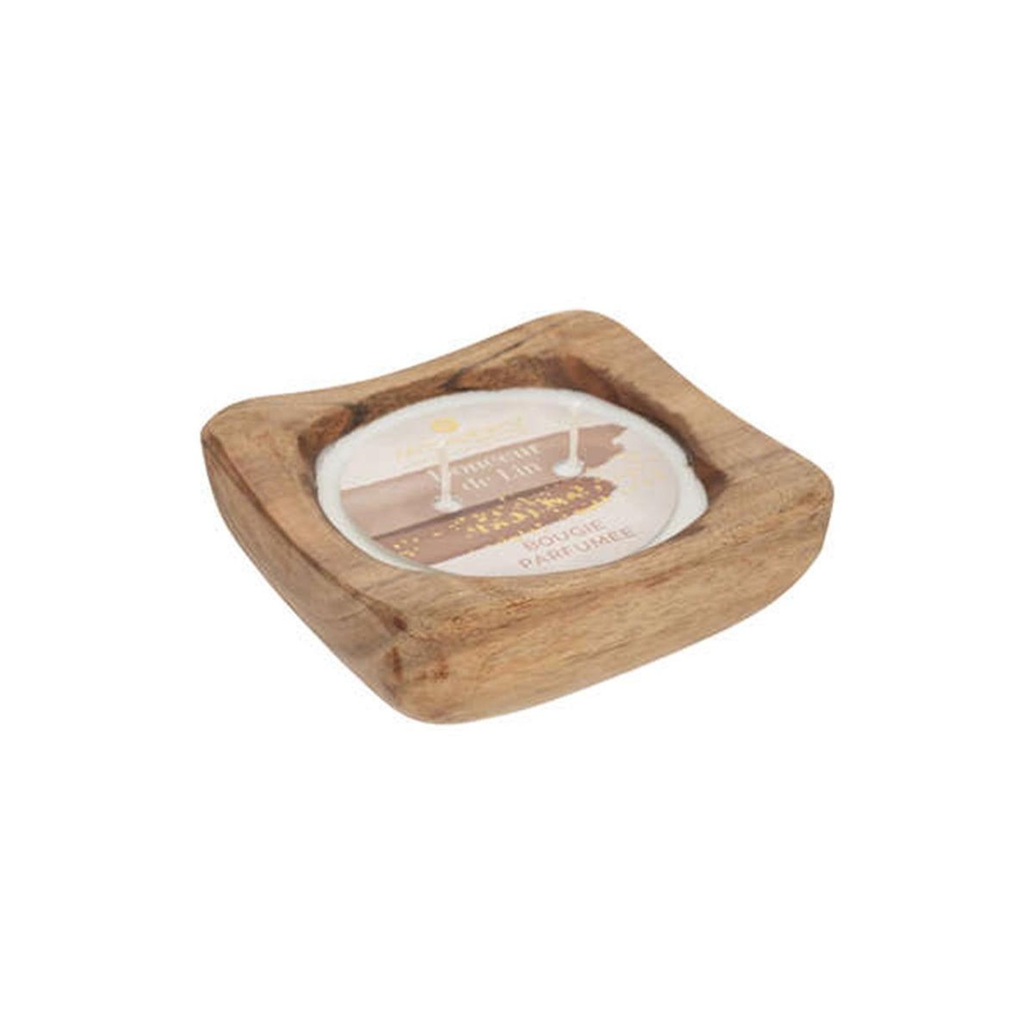 Voir la diapositive 2 : ATMOSPHERA Bougie parfumée  paola  150g douceur de lin