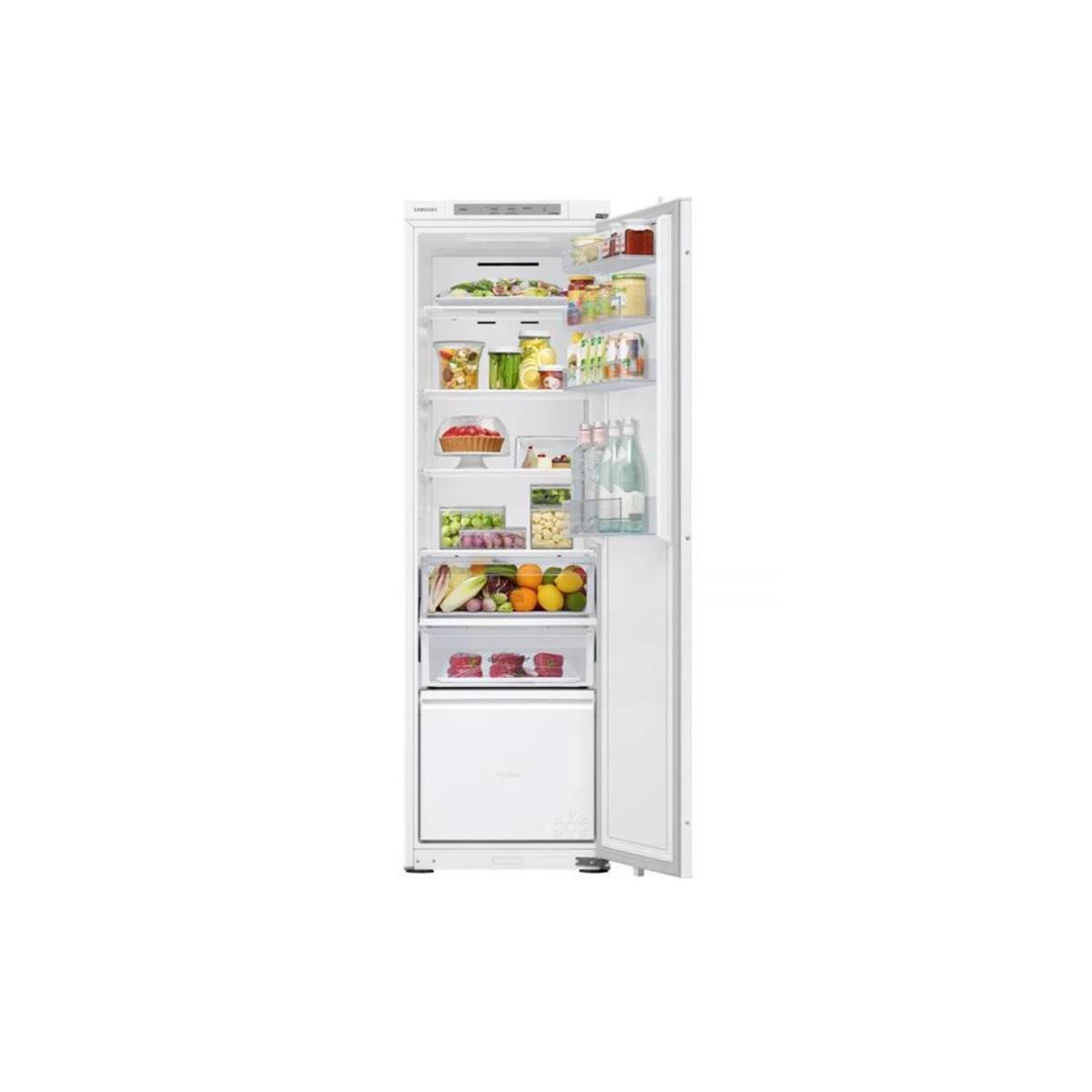 Voir la diapositive 3 : Samsung Réfrigérateur 1 porte intégrable à glissières 270l - brd27600eww