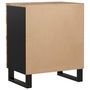 Voir la diapositive 5 : VIDAXL Table de chevet 50x33x60 cm Bois de manguier et d'ingenierie