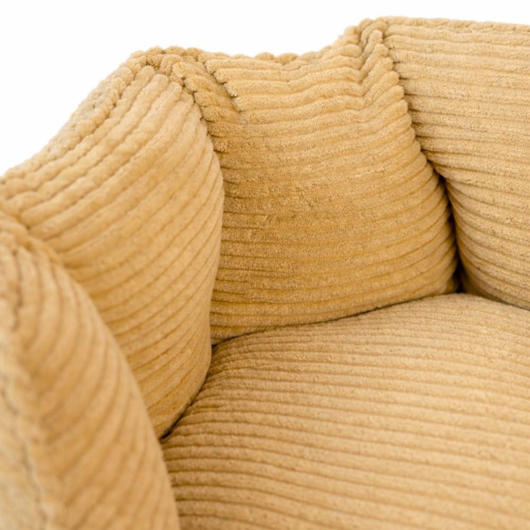 Voir la diapositive 4 : MON AMI LUKI Panier rond antidérapant velours côtelé sable pour chien