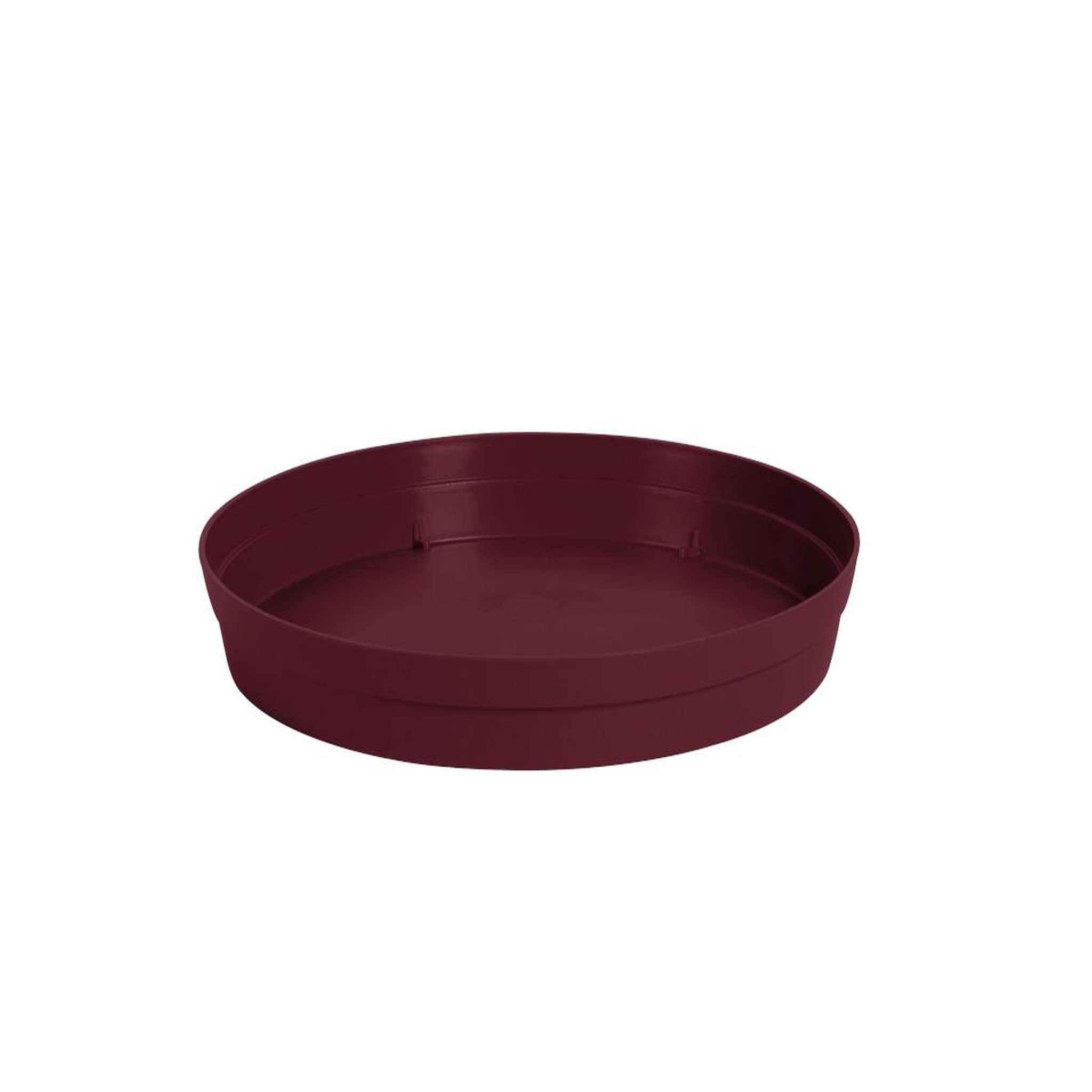 Voir la diapositive 2 : Eda Soucoupe Ø 28 cm pour pot Ø 40 cm- Rouge bourgogne - Eda