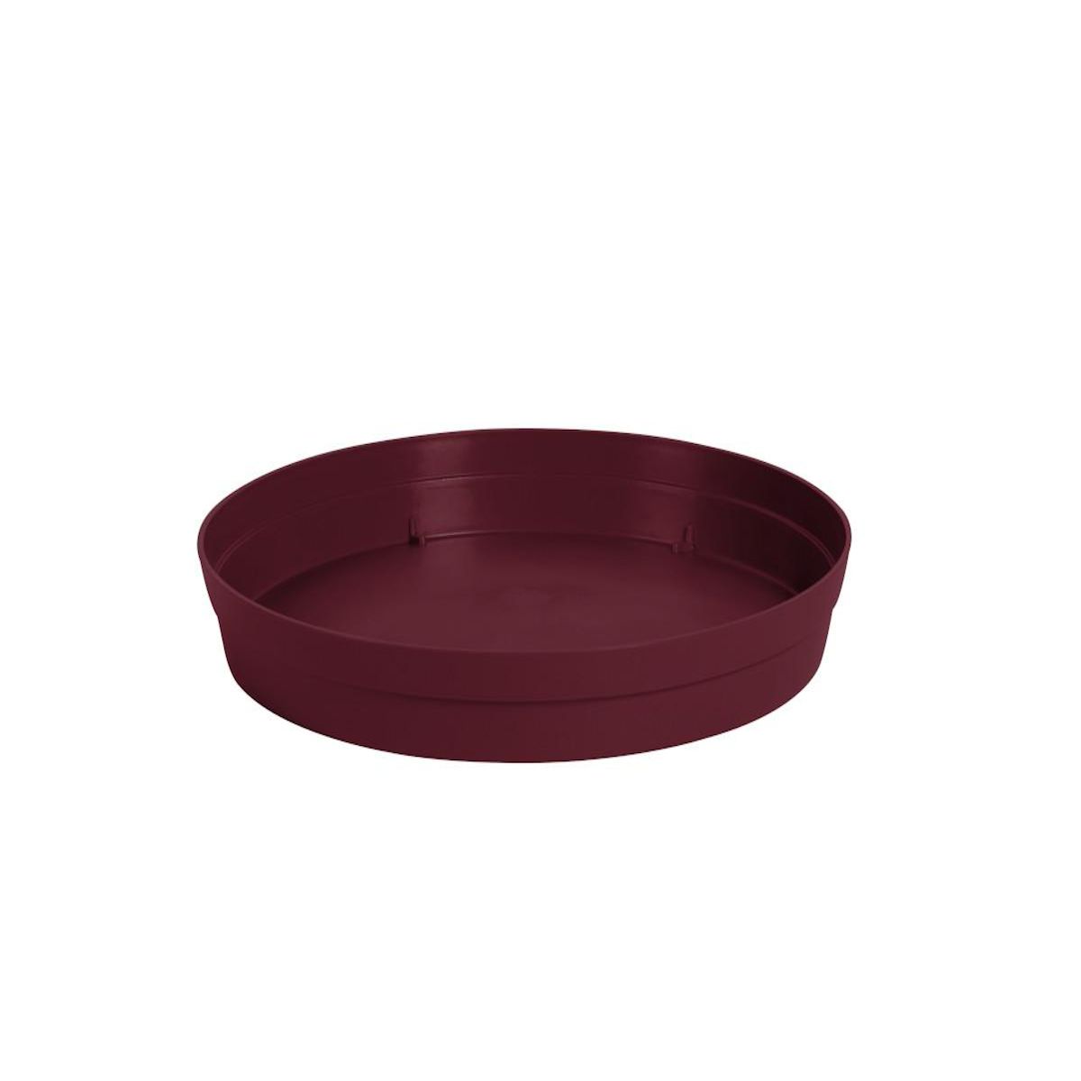 Eda Soucoupe Ø 28 cm pour pot Ø 40 cm- Rouge bourgogne - Eda