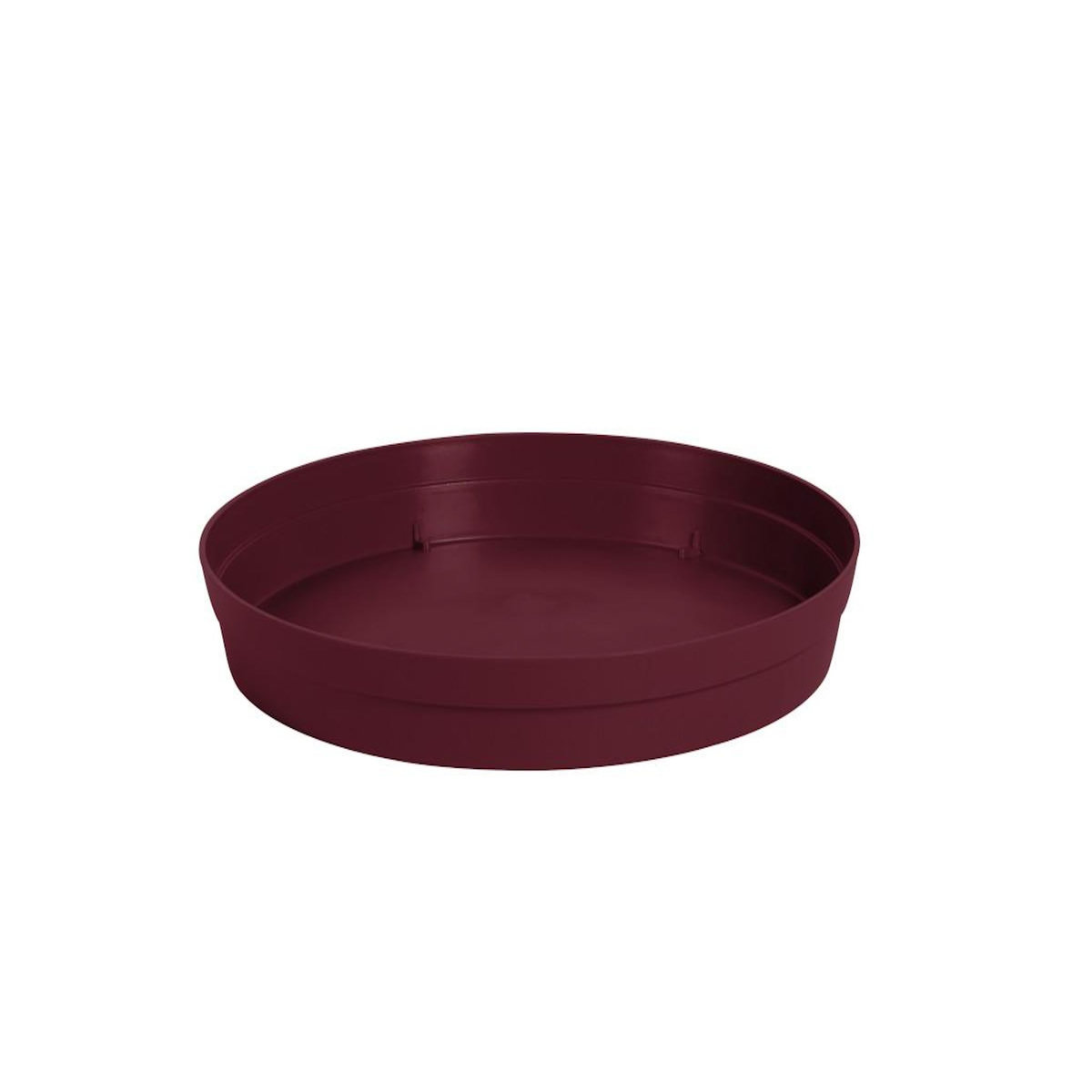 Eda Soucoupe Ø 28 cm pour pot Ø 40 cm- Rouge bourgogne - Eda