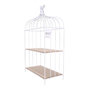Voir la diapositive 5 : Paris Prix Étagère Déco à Poser  Cage à Oiseau  51cm Blanc