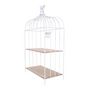 Voir la diapositive 5 : Paris Prix Étagère Déco à Poser  Cage à Oiseau  51cm Blanc