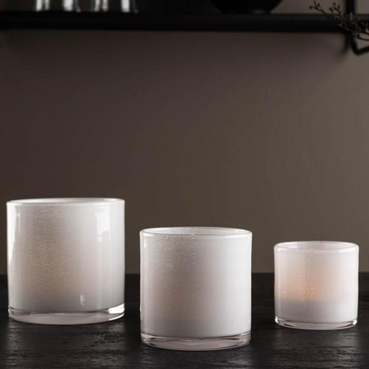 Paris Prix Photophore Déco  Gloria  10cm Blanc