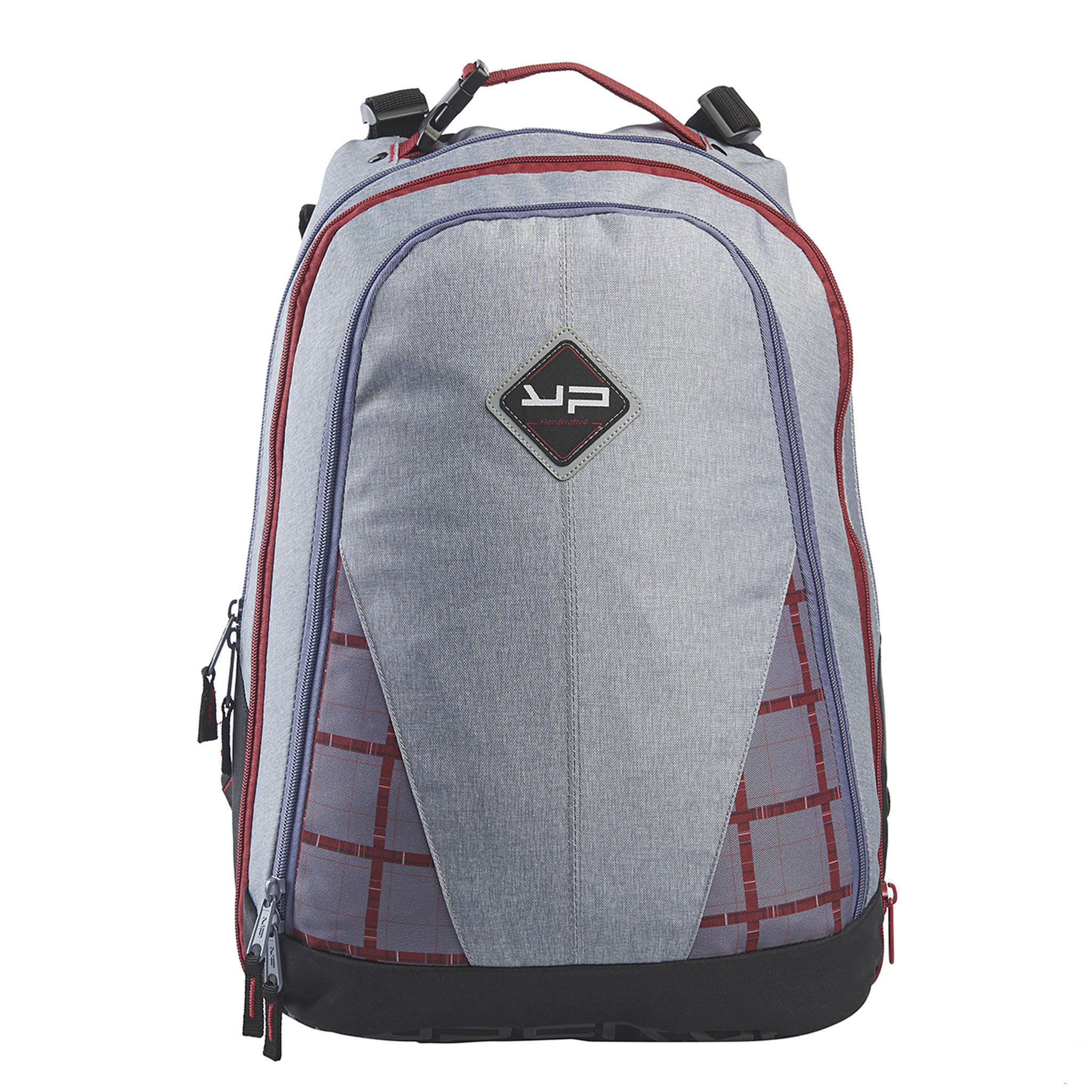 Voir la diapositive 1 : BODYPACK Sac à dos 2 compartiments gris EXTENSIBLE