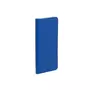 amahousse Housse Galaxy S7 Edge bleue texturée rabat aimanté