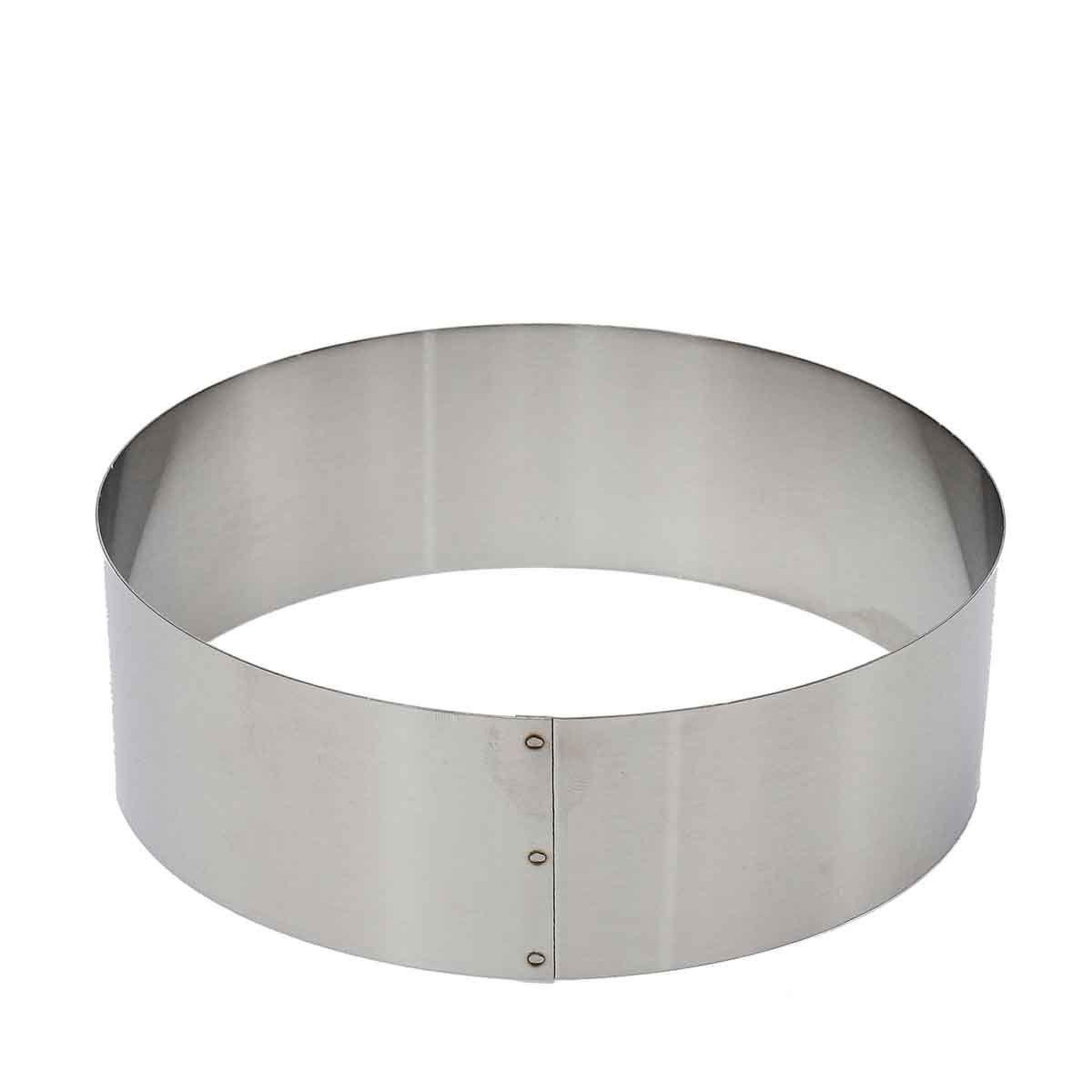 Voir la diapositive 5 : Lily Cook Lot de 3 cadres à pâtisserie  ronds  20cm argent