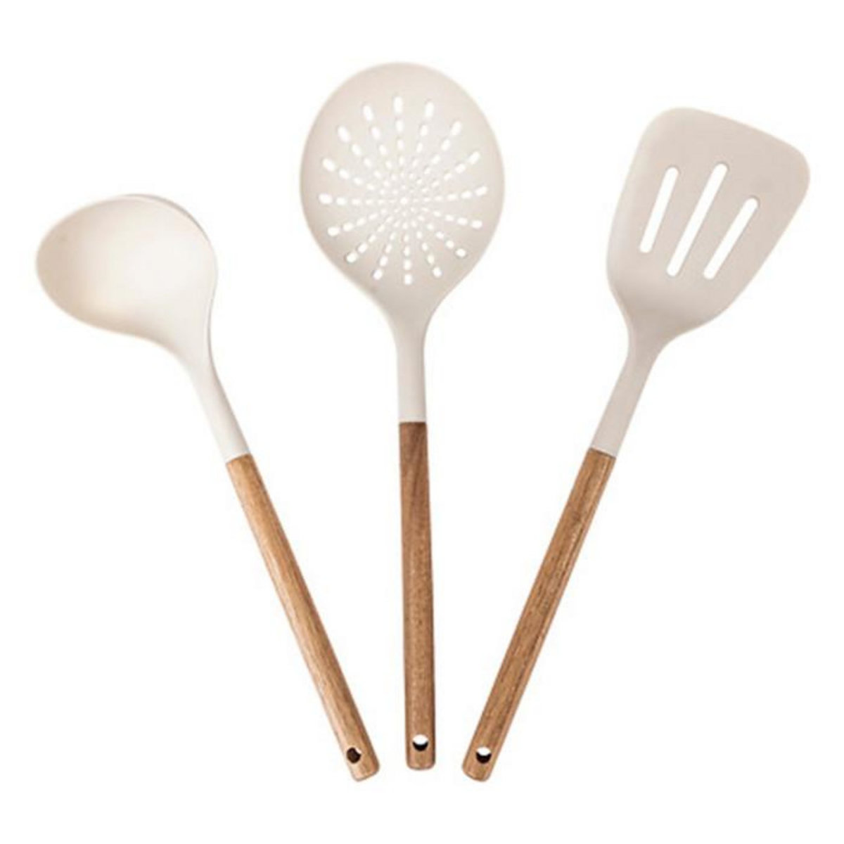 FIVE Lot de 3 Ustensiles de Cuisine  Harmony  32cm Naturel
