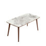 Voir la diapositive 1 : Habitat et Jardin Table basse en bois  Luci  100 x 53 x 45 cm - Blanc