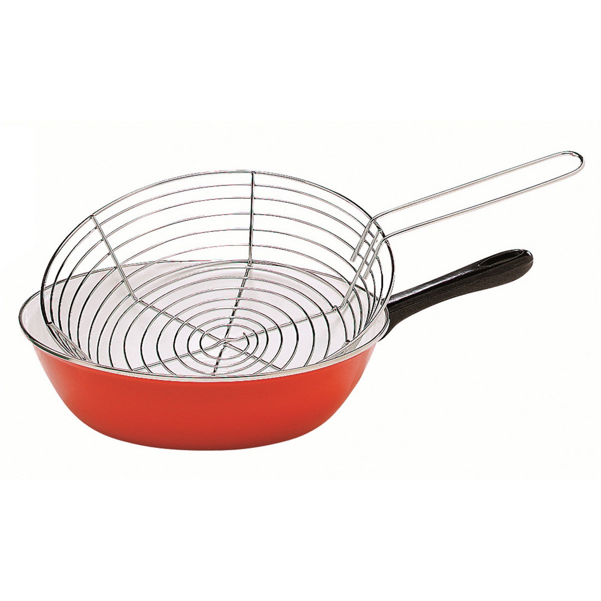 BAUMALU Poêle à friture en email 26 cm induction