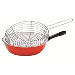 BAUMALU Poêle à friture en email 26 cm induction