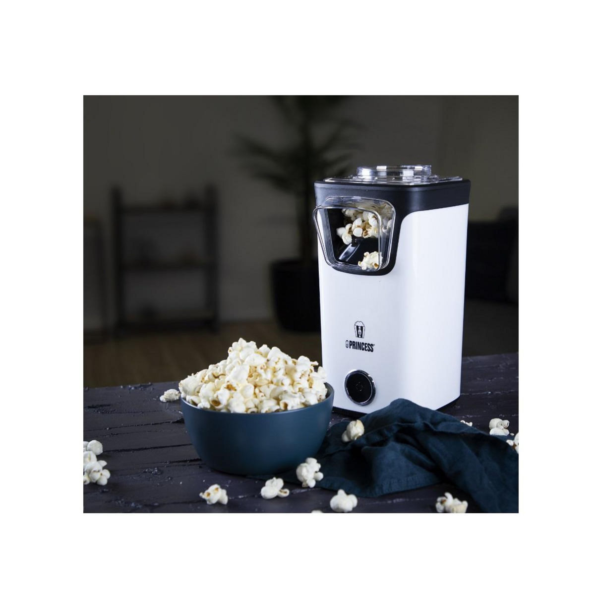 PRINCESS Appareil à pop-corn 1100w blanc - 01.292986.01.001