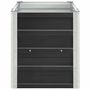 Voir la diapositive 3 : VIDAXL Lit sureleve de jardin Acier galvanise 240x40x45 cm Anthracite