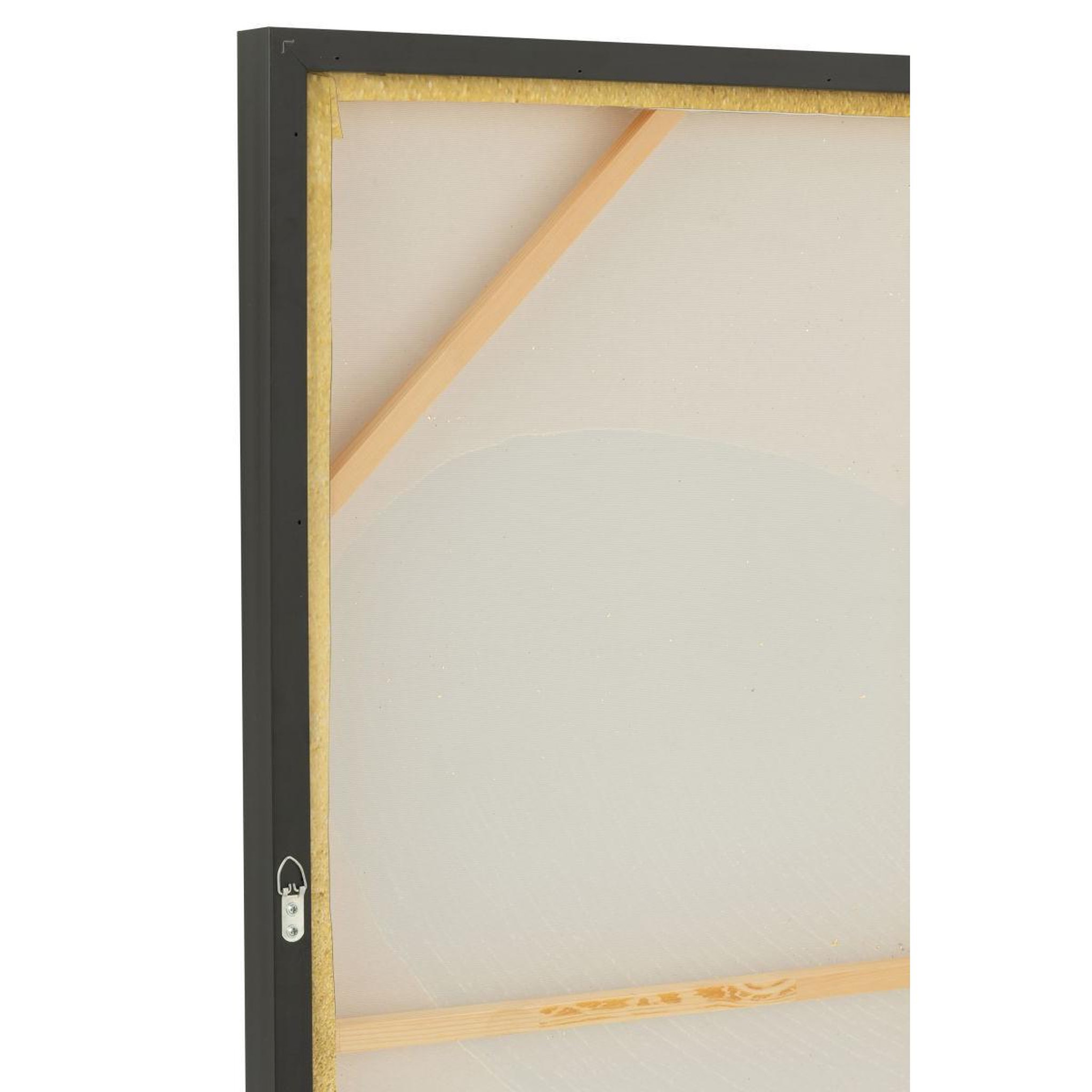 Voir la diapositive 3 : J-LINE Tableau inscription  zopa  102x142cm noir & doré