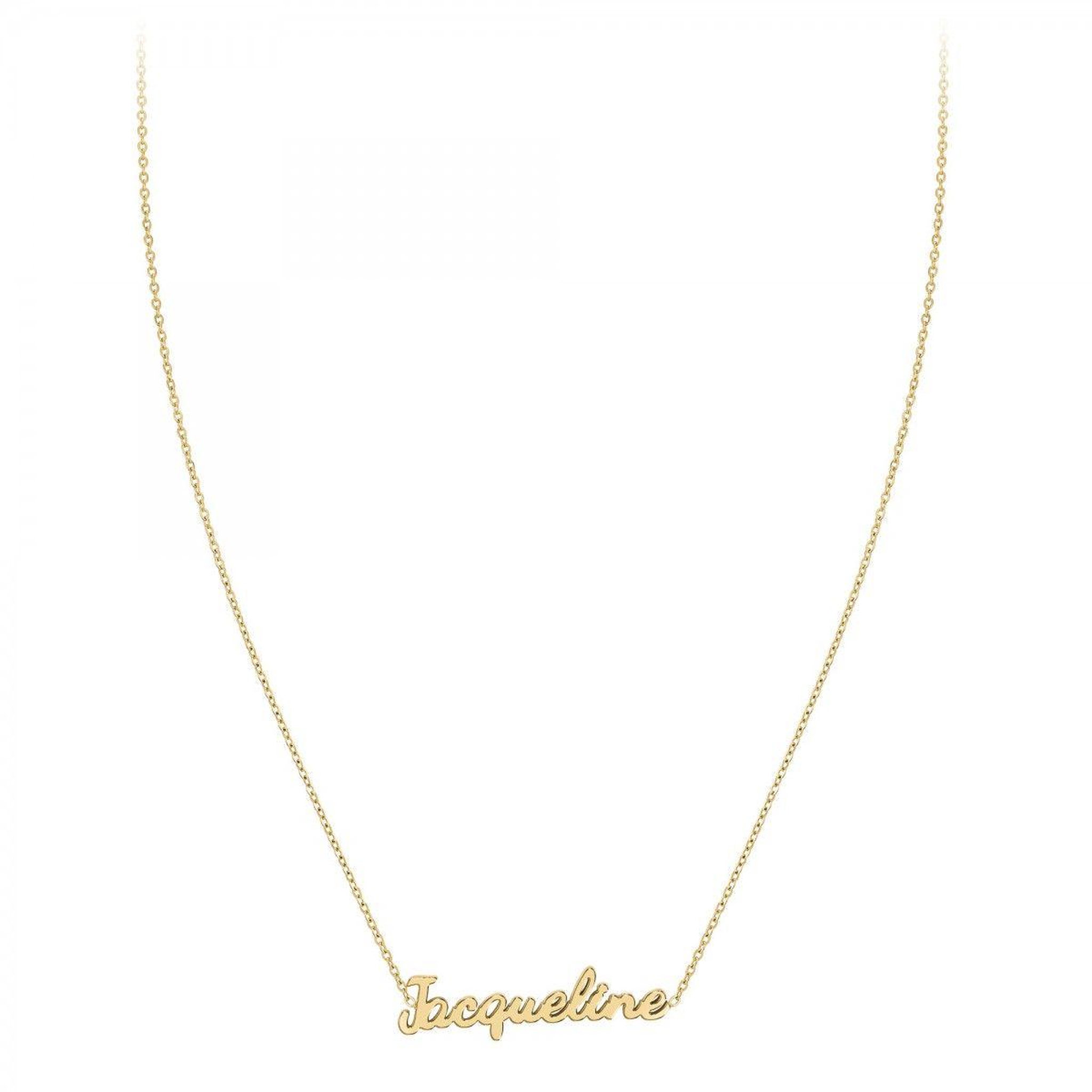 Voir la diapositive 3 : SC CRYSTAL Jacqueline - Collier prénom