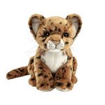 Anima Jaguar Brun Bébé Assis 18cm