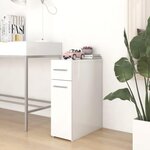 VIDAXL Armoire d'apothicaire Blanc 20x45,5x60 cm Bois d'ingenierie
